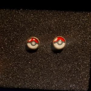 Pokemon PokeBall Earrings